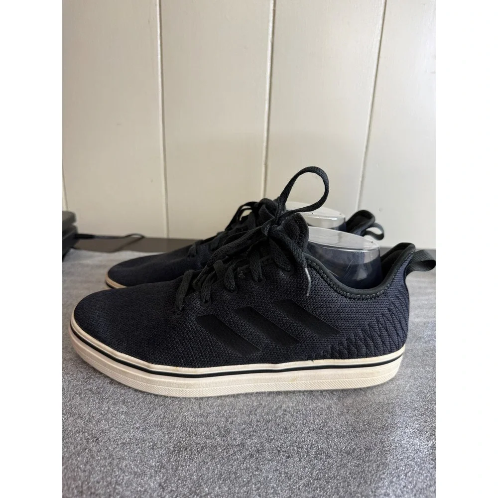Adidas Athletic Shoes Men's 8.5 Black Mesh Sneakers Athletic Tennis Shoes‎